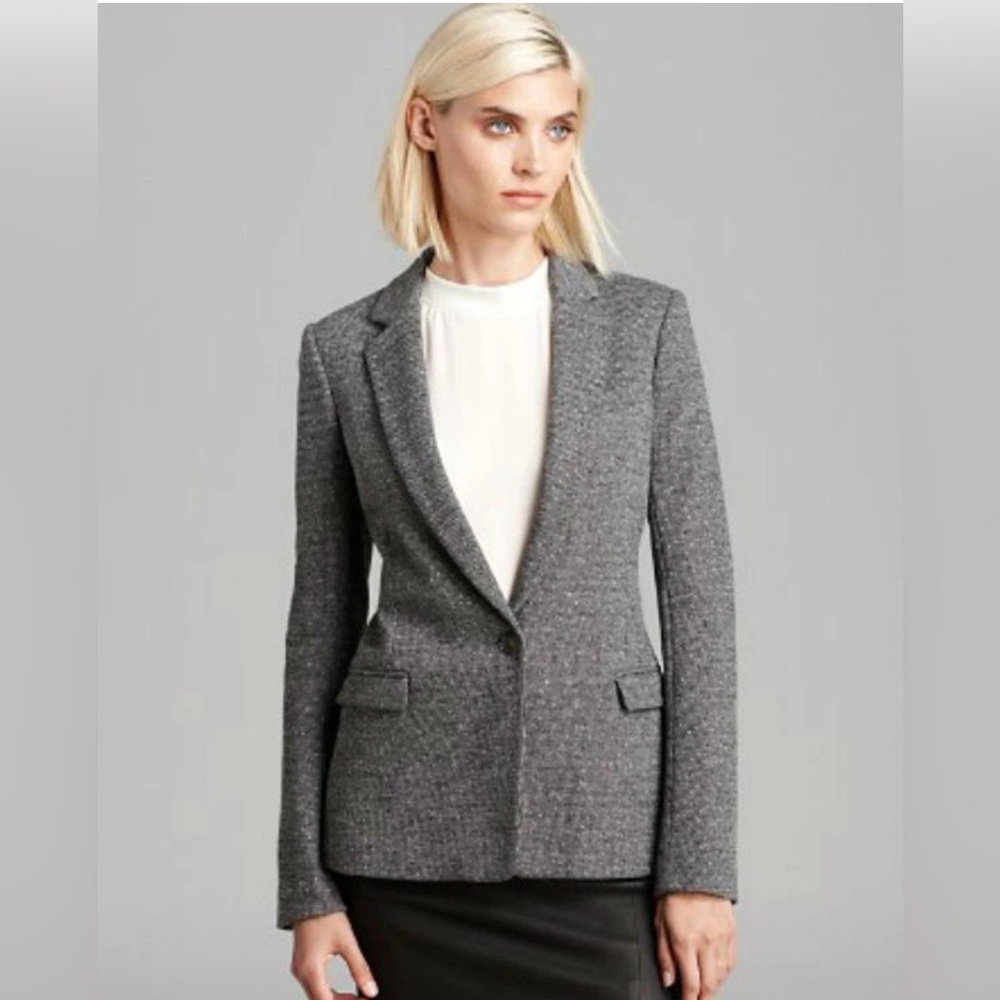 Theory Dancey K Blazer Kenmore Fabric Size 6